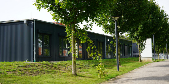 Co-Learning-Space HyLeC Gebäude Co-Learning-Space und HyLeC