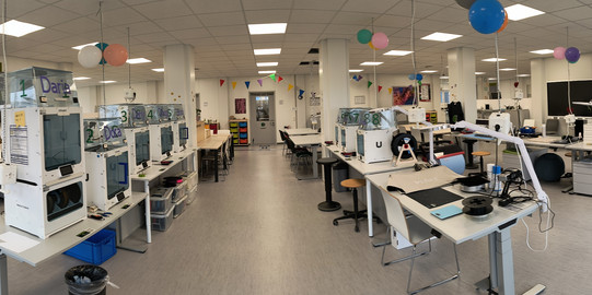 Hybrid Learning Center Hybrid Learning Center Innenraum Panorama