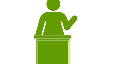 Lehrenden Icon grünes Lehrenden Icon