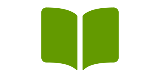 Buch Icon grünes Buch Icon